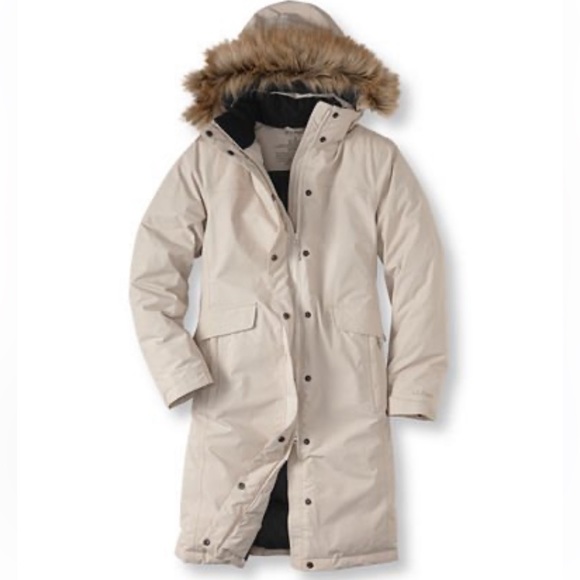 L.L. Bean Jackets & Blazers - LL Bean white down puffer winter coat